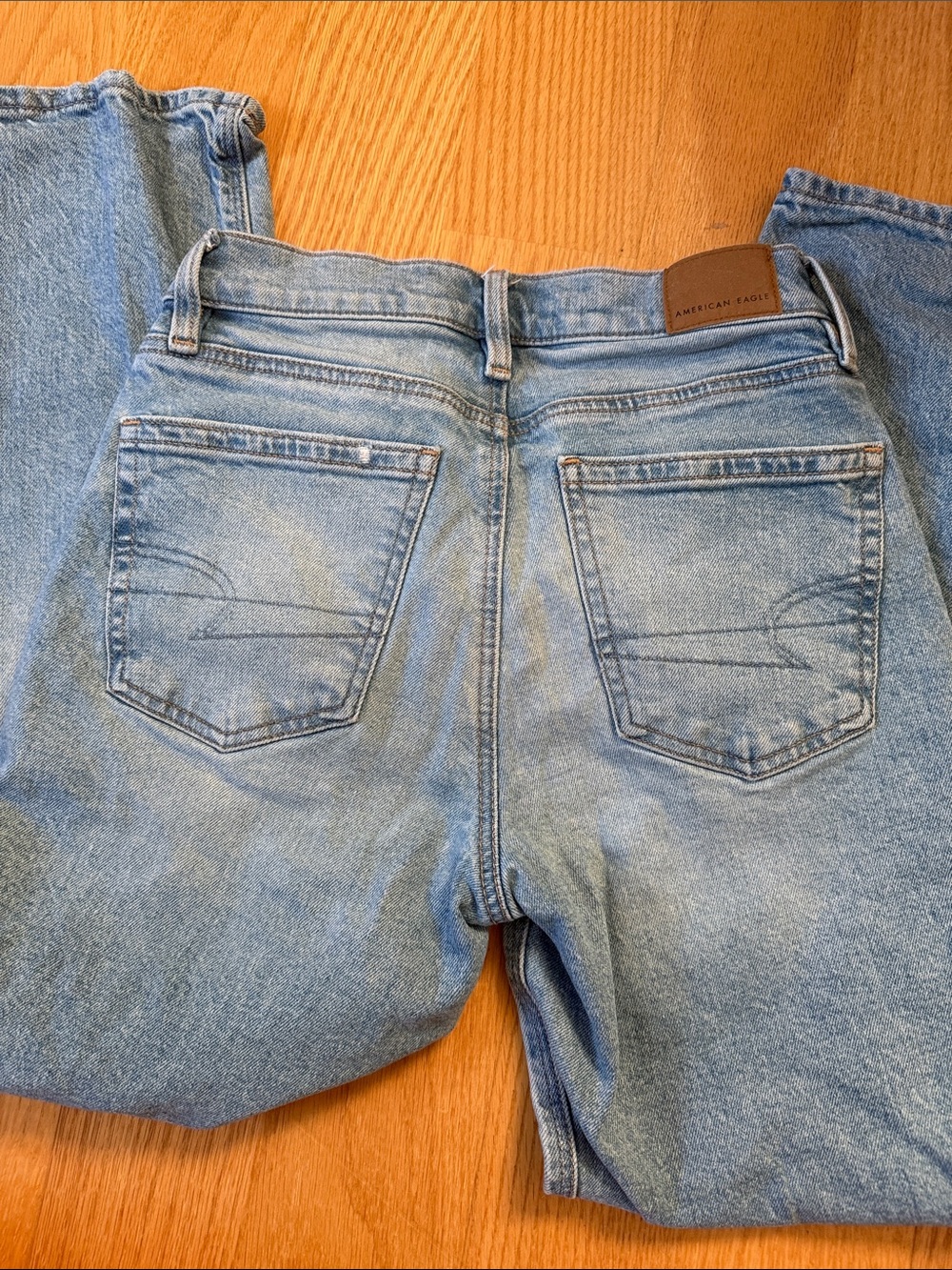 American Eagle Strigid high-waisted Stovepipe Jean 000 short - Picture 5 of 5